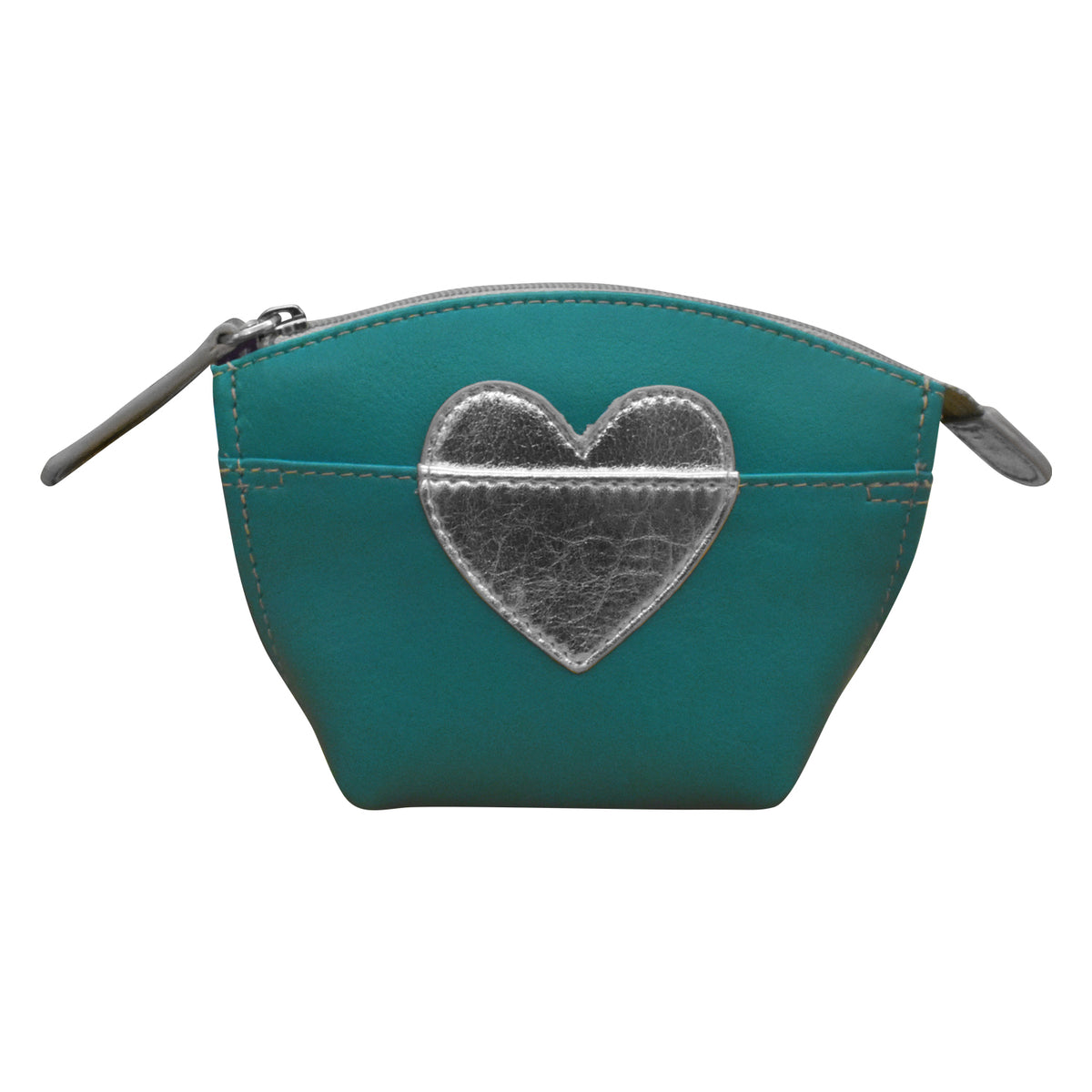 *p(R)ojectR® Logo Printed Coin Purse Personalised Leather Coin Purse / Colourful Carnival Print