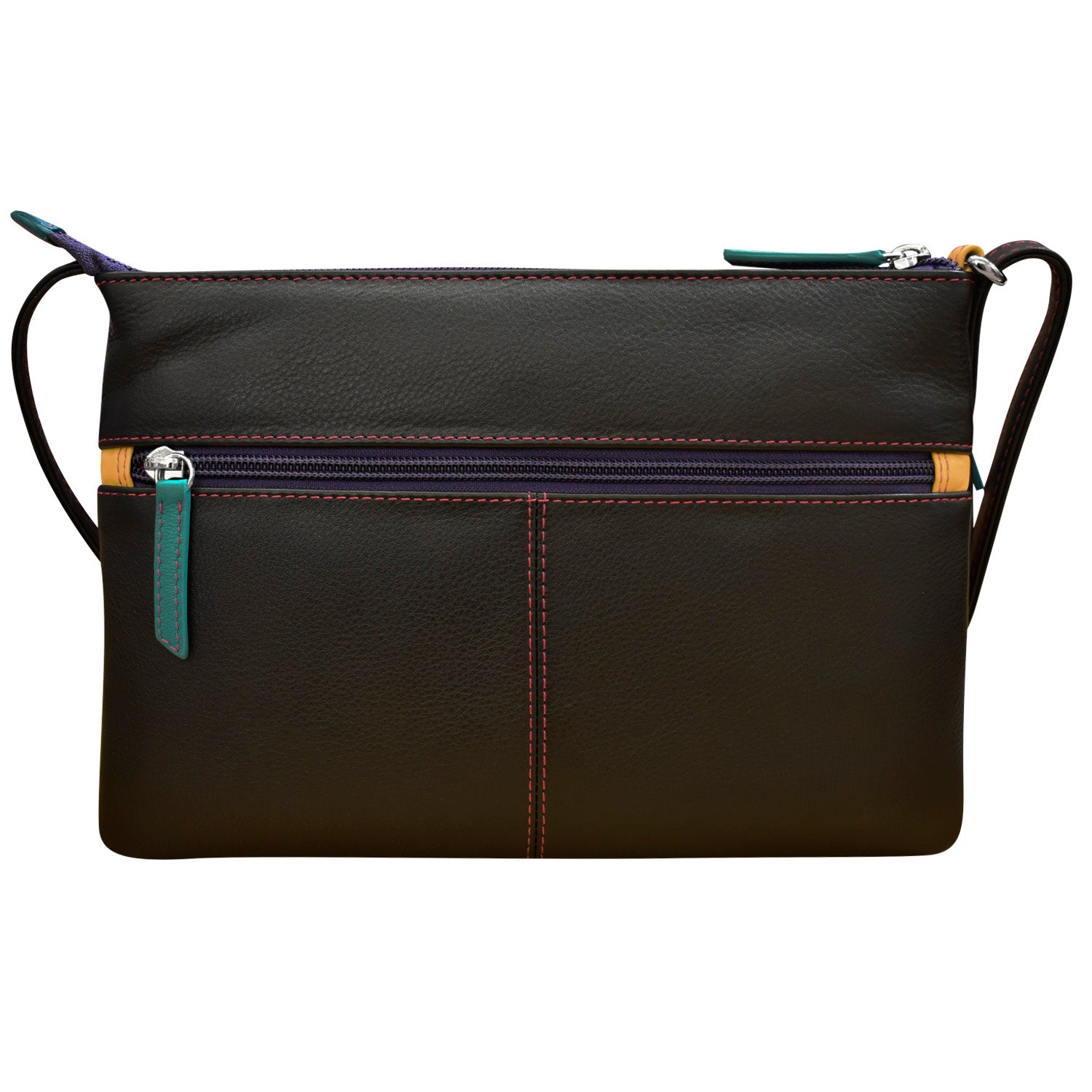 Double Zip Multi Color Crossbody – ili New York