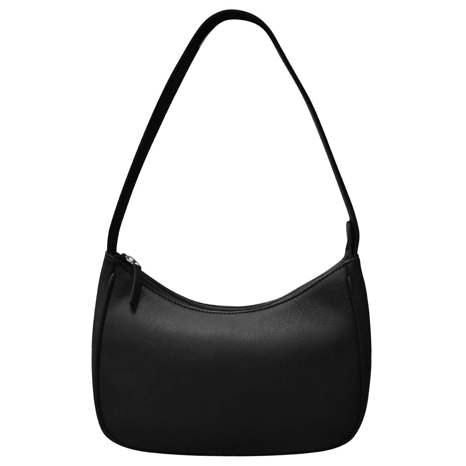 Jena Buckle Hobo Shoulder Bag Cognac Leather with Croc  Hobo shoulder handbag display picture 1