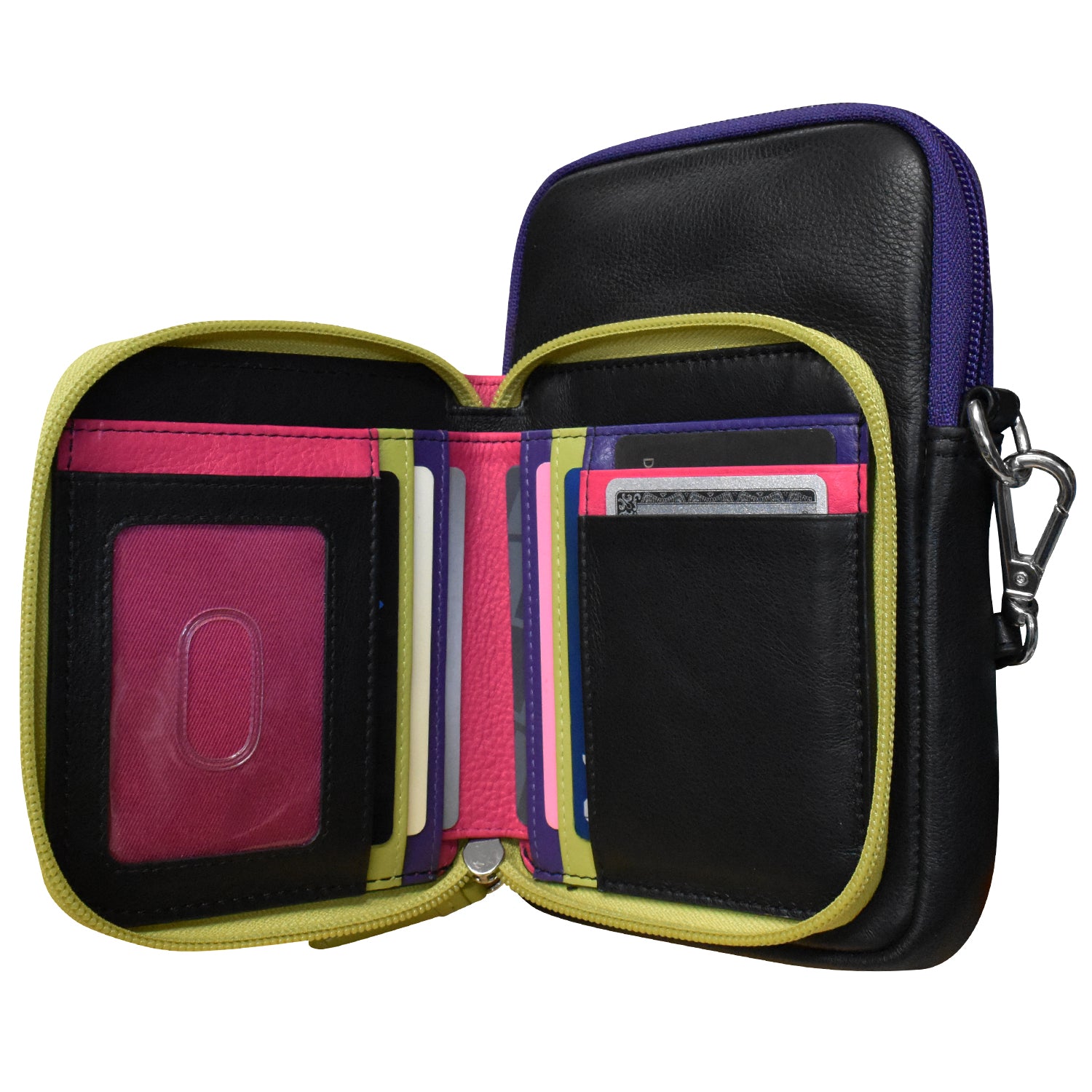 ZIP AROUND WALLET PHONE BAG – ili New York