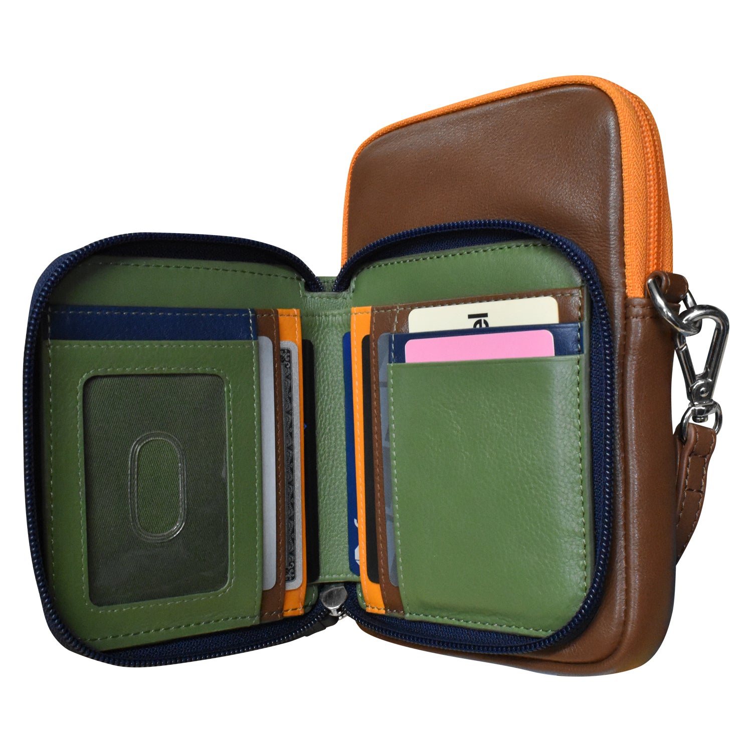 ZIP AROUND WALLET PHONE BAG – ili New York
