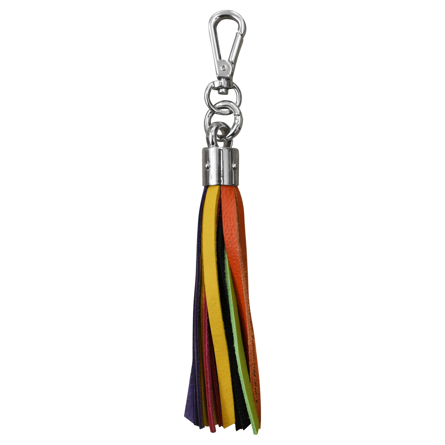 6 INCH LEATHER TASSEL KEYCHAIN – ili New York