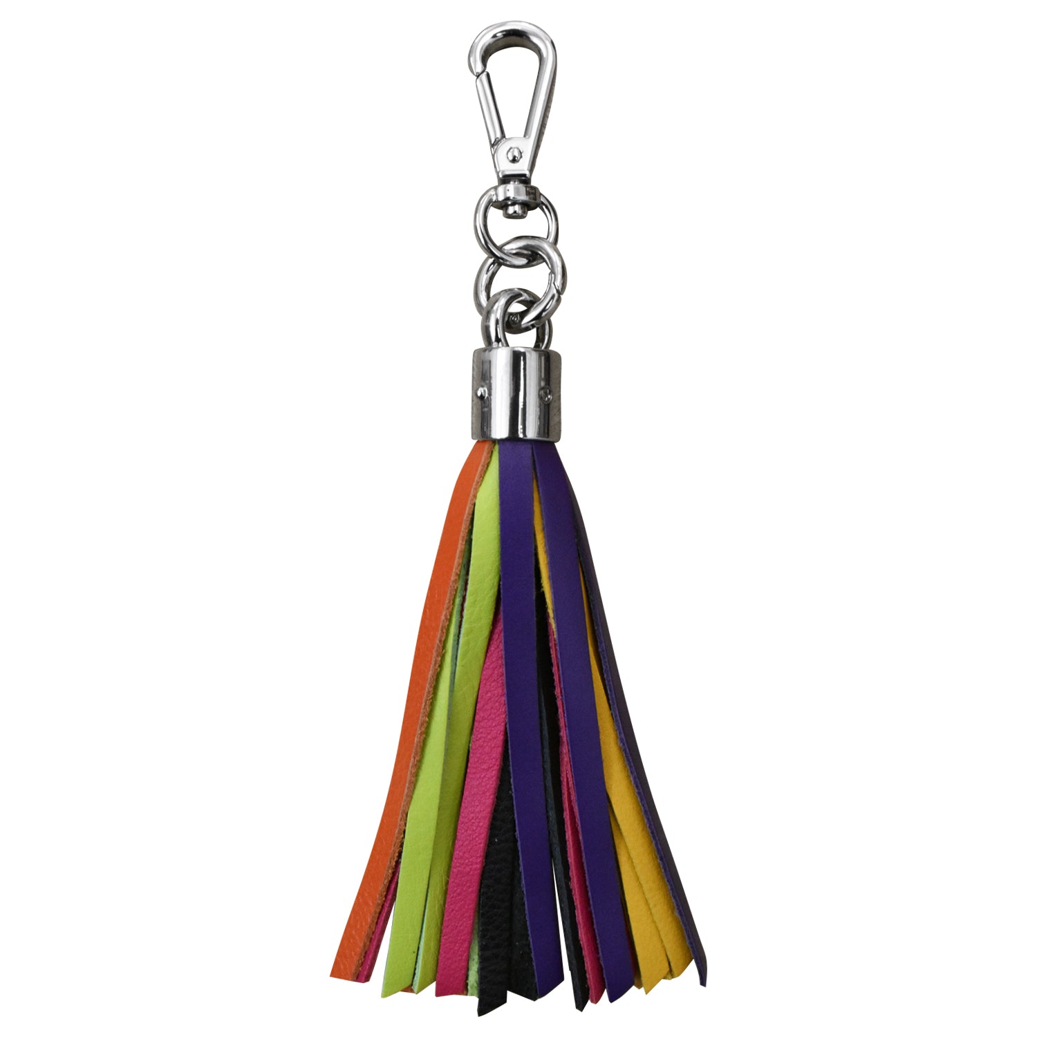 6 INCH LEATHER TASSEL KEYCHAIN – ili New York