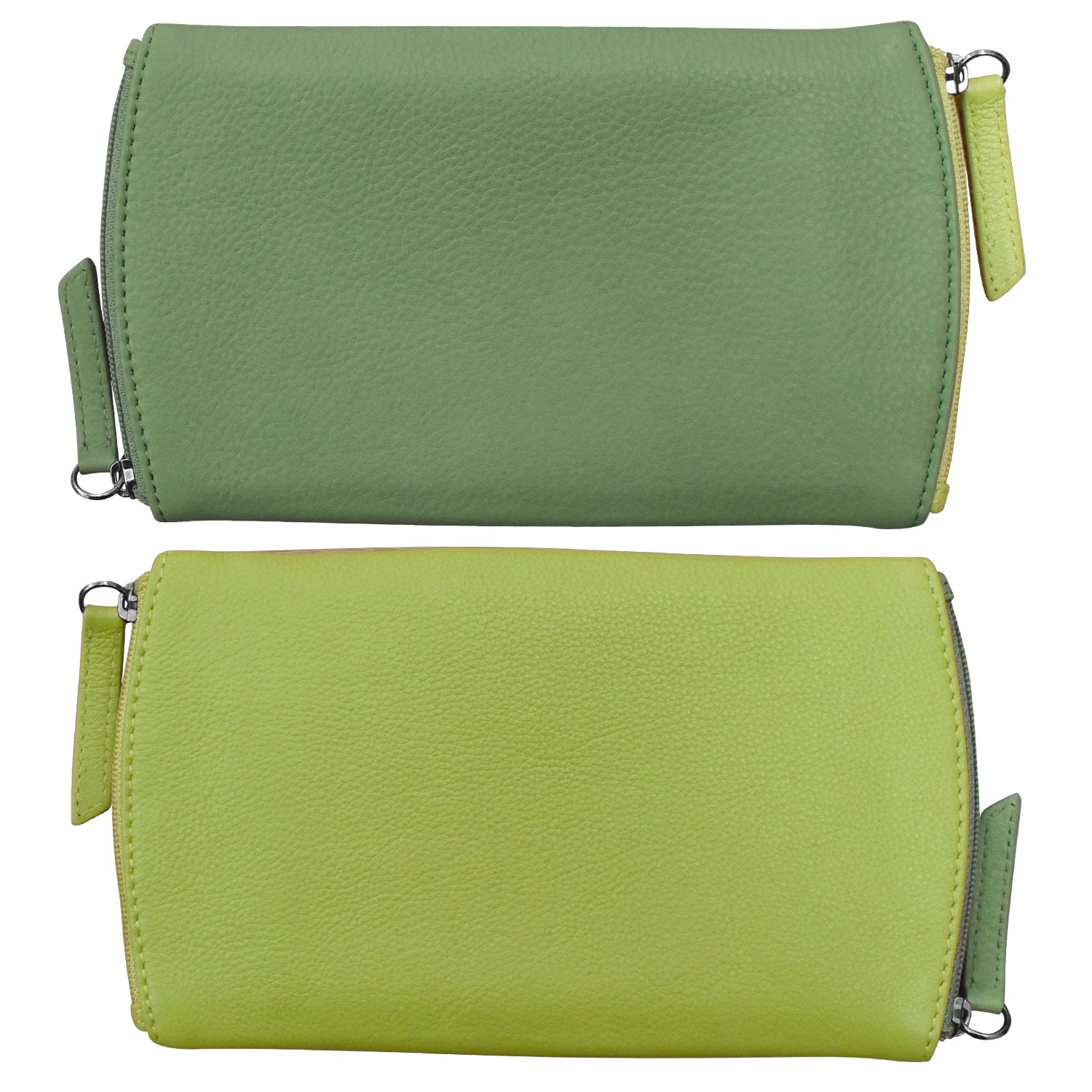 Two Tone Double Zip Eyeglass Case – ili New York