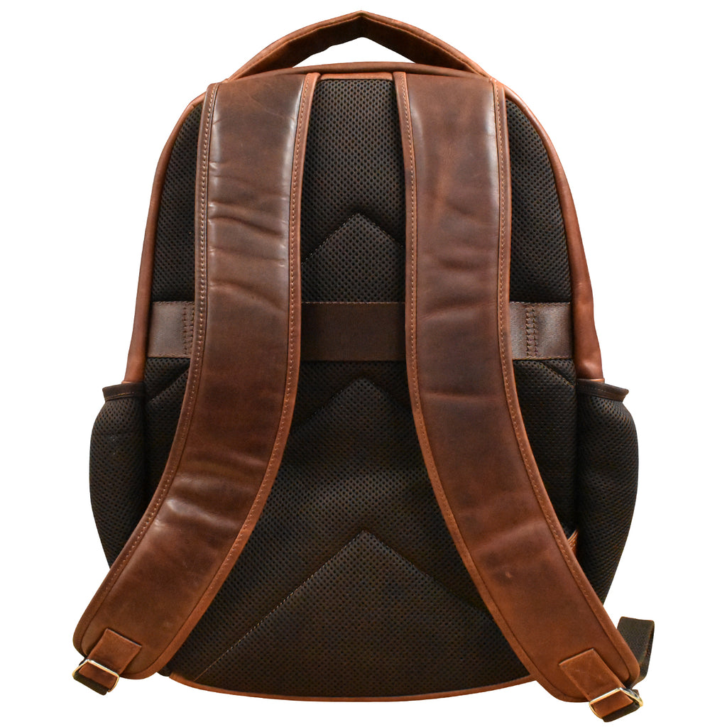 brown leather laptop backpacks Leather Laptop Backpack – ili New York