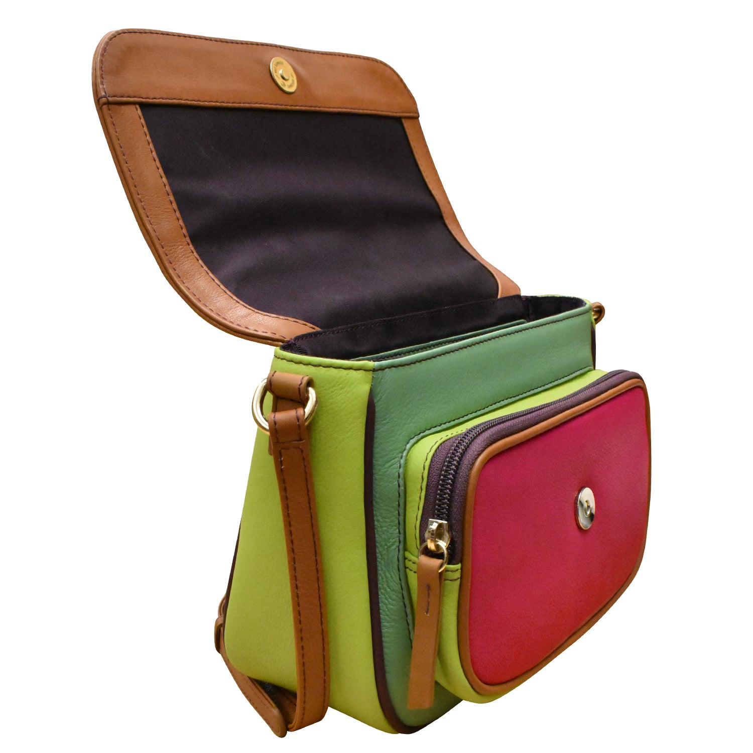 Single Pocket Flap Crossbody – ili New York