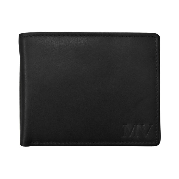 Men's Bifold Wallet with Back Slip Pocket