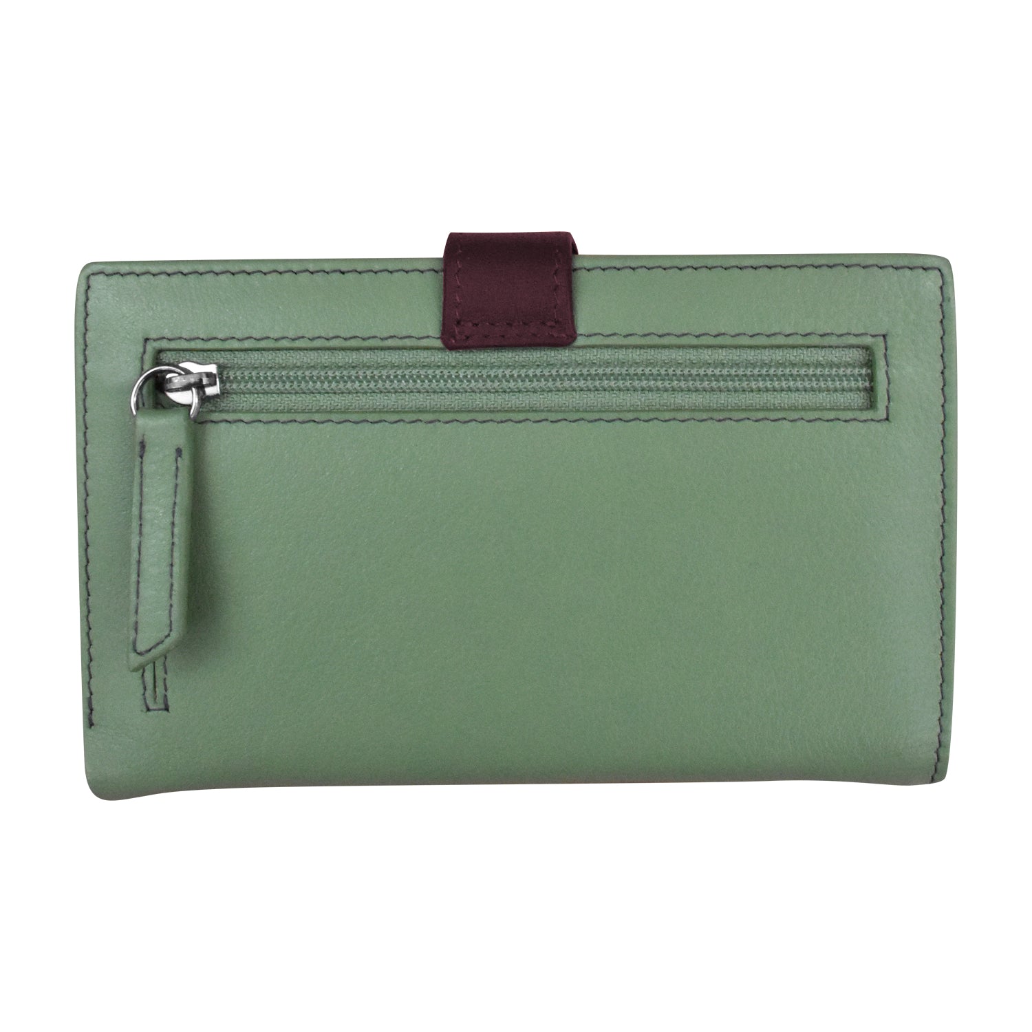 ★cozing★ Ribbon wallet_sky Midi Wallet with Cut Out Tab – ili New York