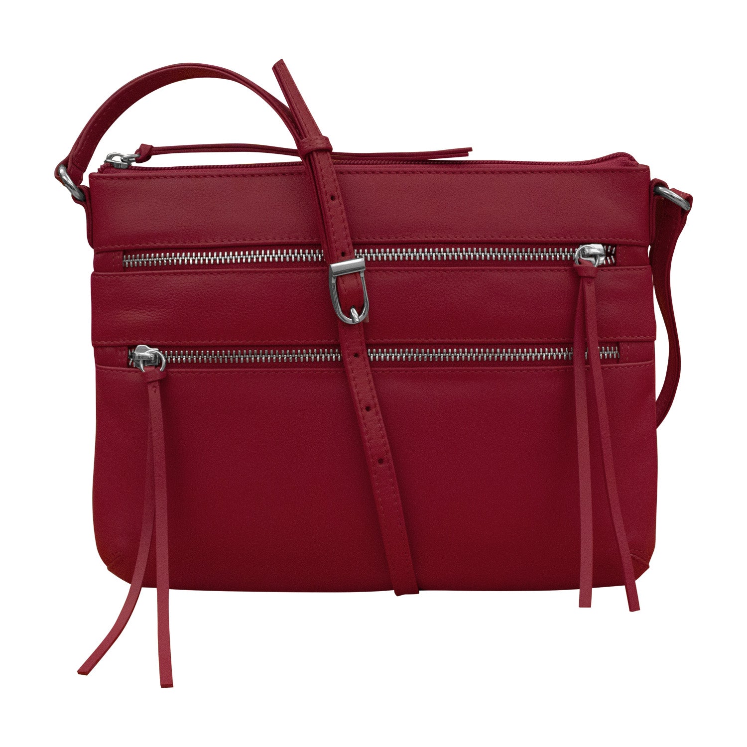 Triple Zip Crossbody – ili New York