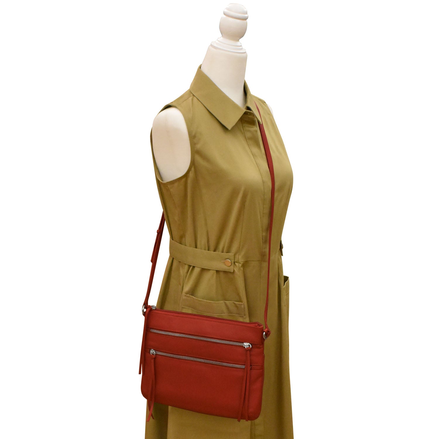 Triple Zip Crossbody – ili New York