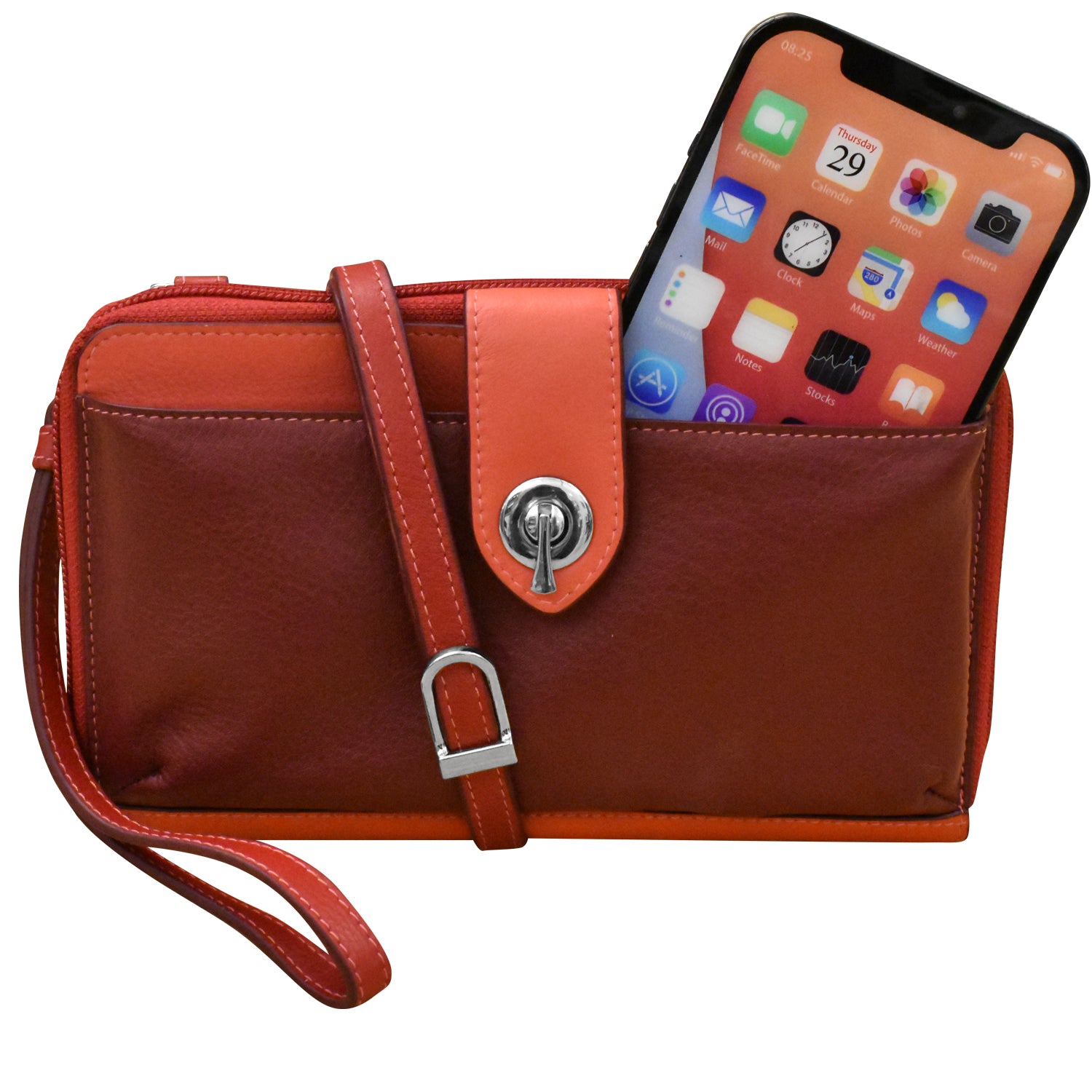 Buy Personalized Phone Purse, Leather Phone Case, Light Weight Purse, iPhone  Card Holder Wallet, Small Cross Body Bag, Touch Screen Phone Purse Online  in India - Etsy