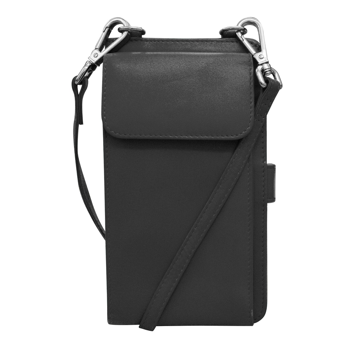 Black Smartphone Crossbody Bag