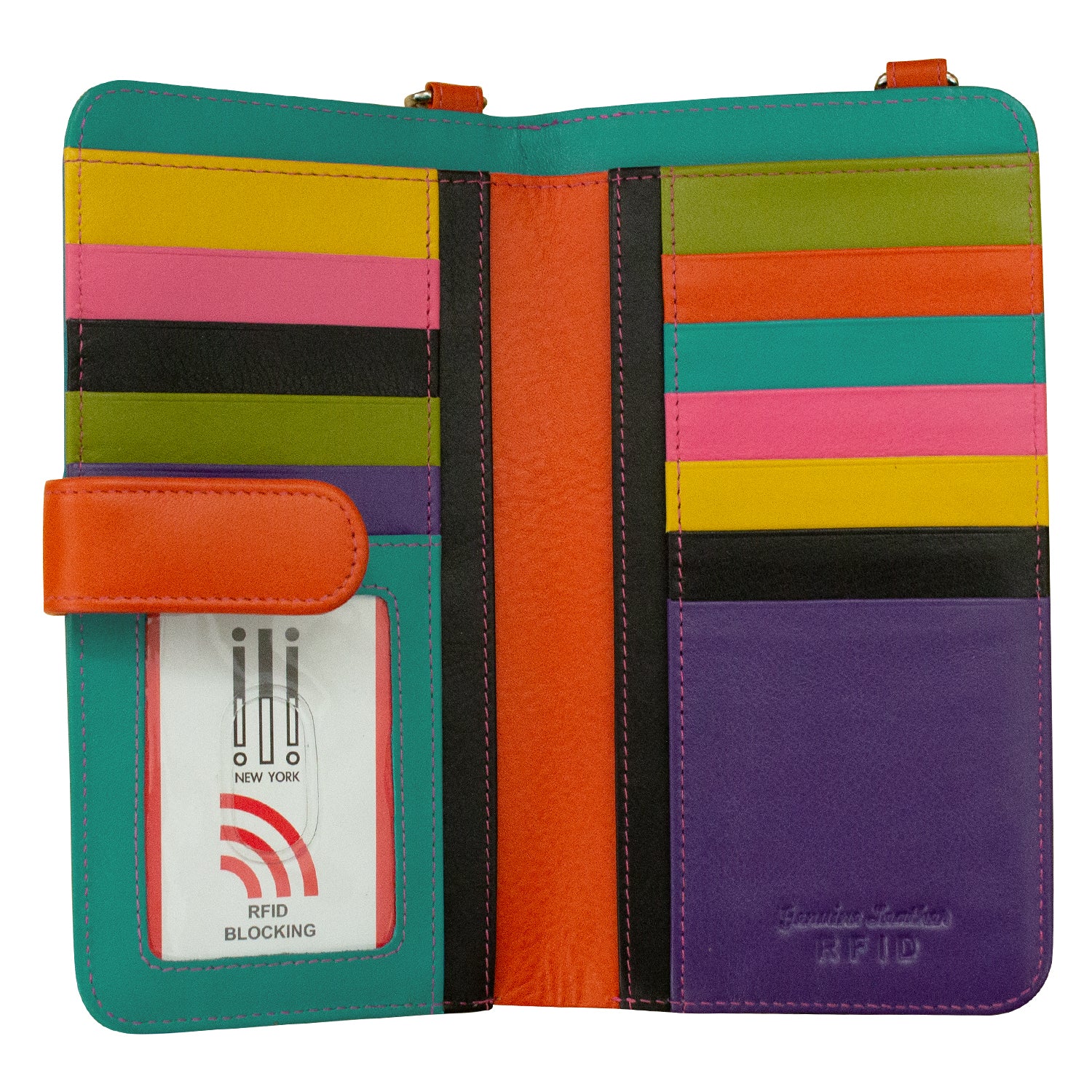 Unisex Zip Around Wallet – ili New York