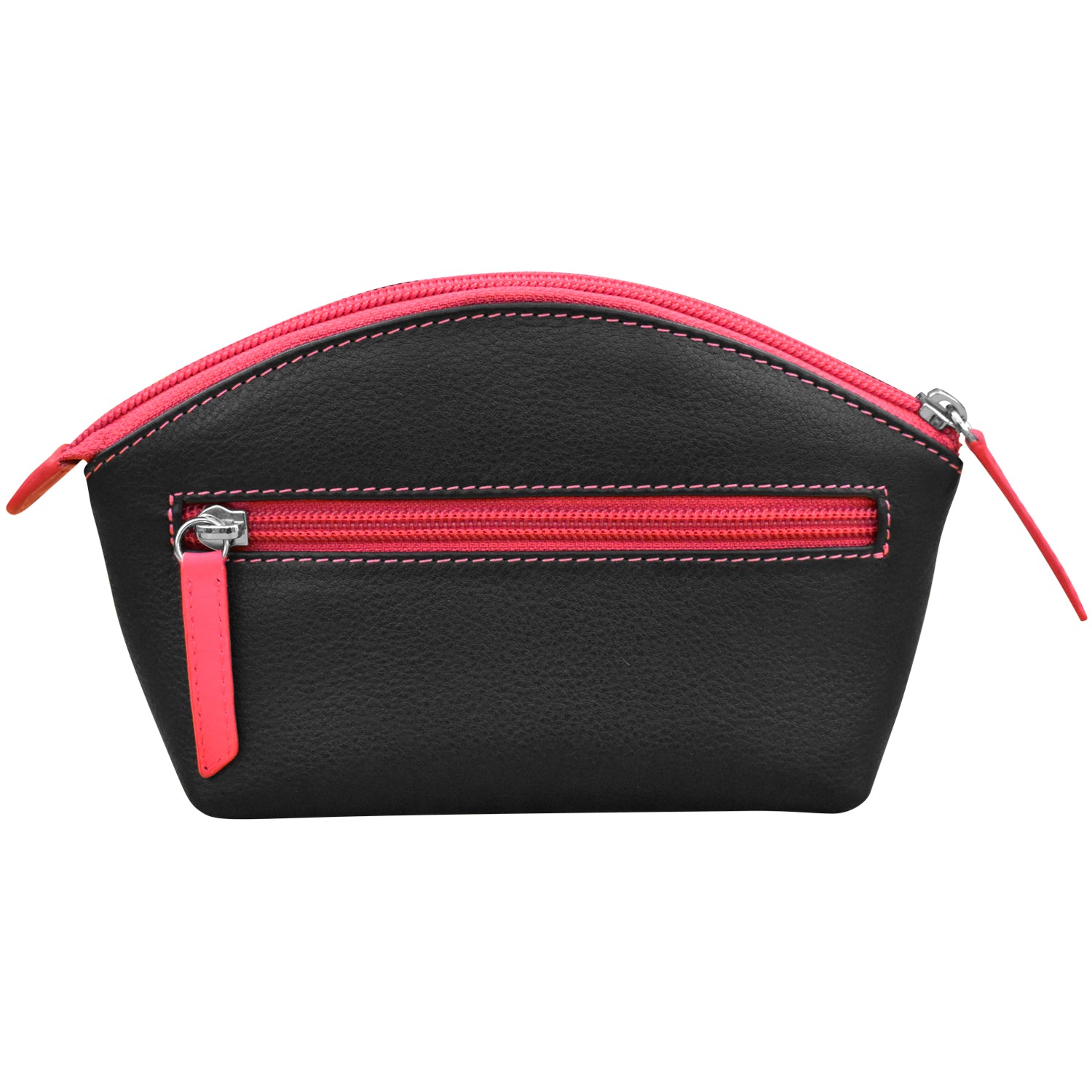 barneys new york india mini backpack ili Hot Lips Leather Cosmetic Makeup Case (Black/Hot Pink) Back to school 2025 Glitter Art & Craft molded metal zipper charm Color:Hot Ghost