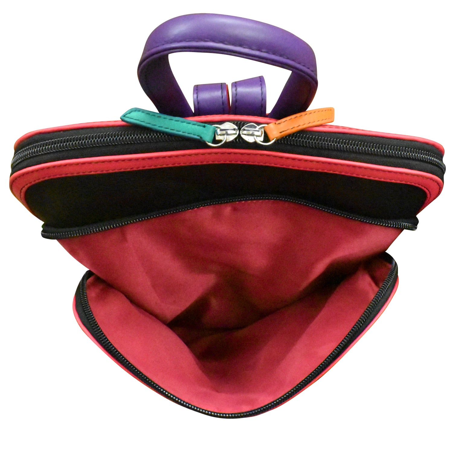 Multicolor Leather Backpack – ili New York display picture 2