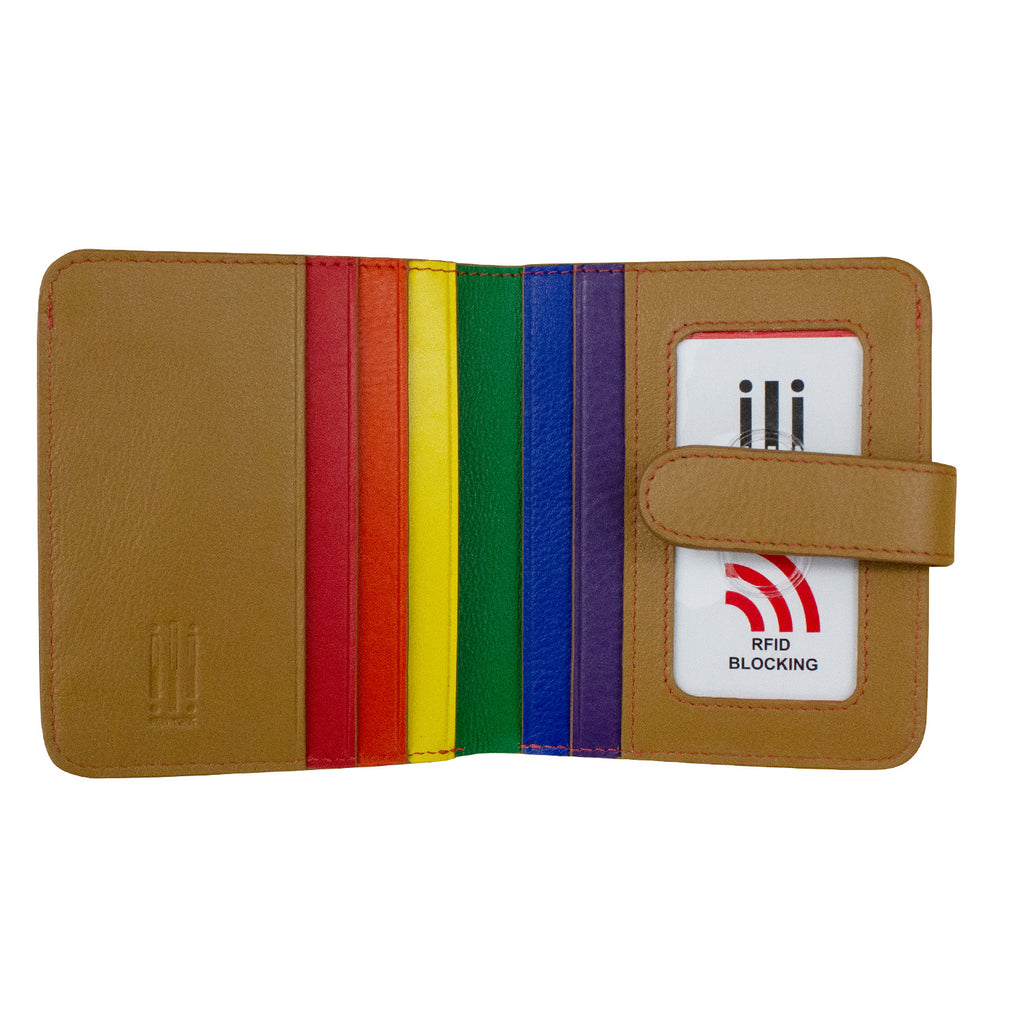 ili New York Bi-Fold Credit Card Wallet