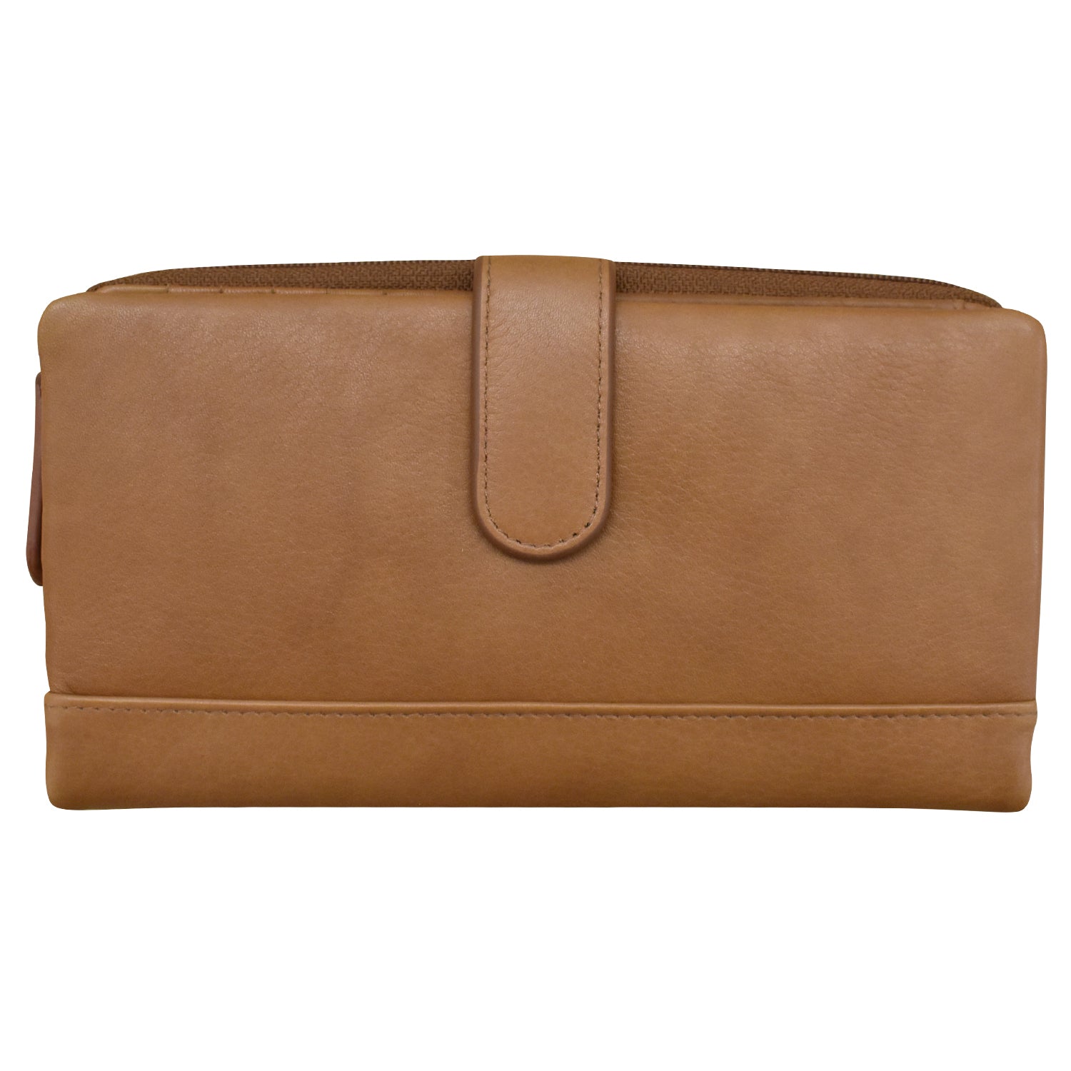 【新品未使用】LUXURY MATERIAL HERITAGE WALLET Cream Midori Geometric Top-Zip Wallet - Cream - Wallets - CHARLES