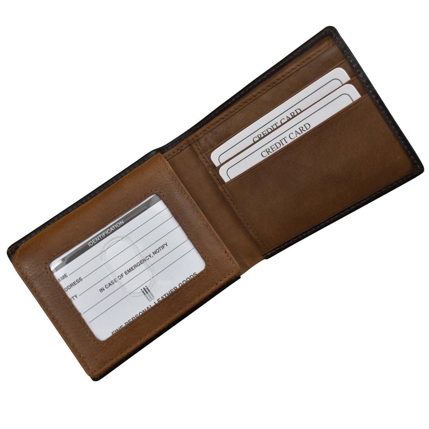 Men's Bifold Wallet with Left Flip – ili New York