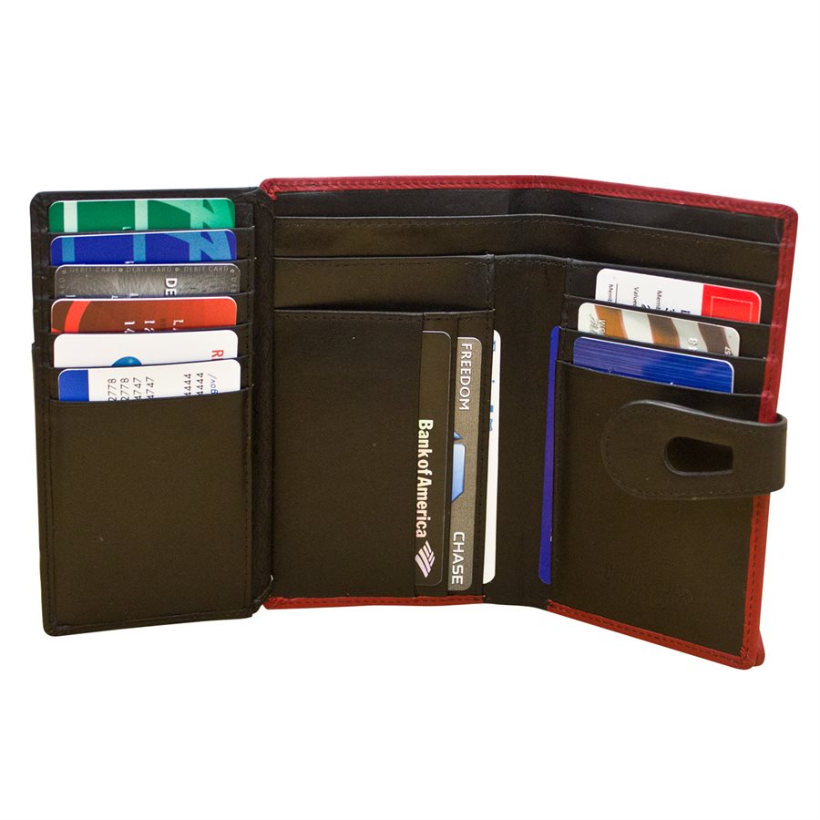 ili New York Midi Wallet with Cut Out Tab