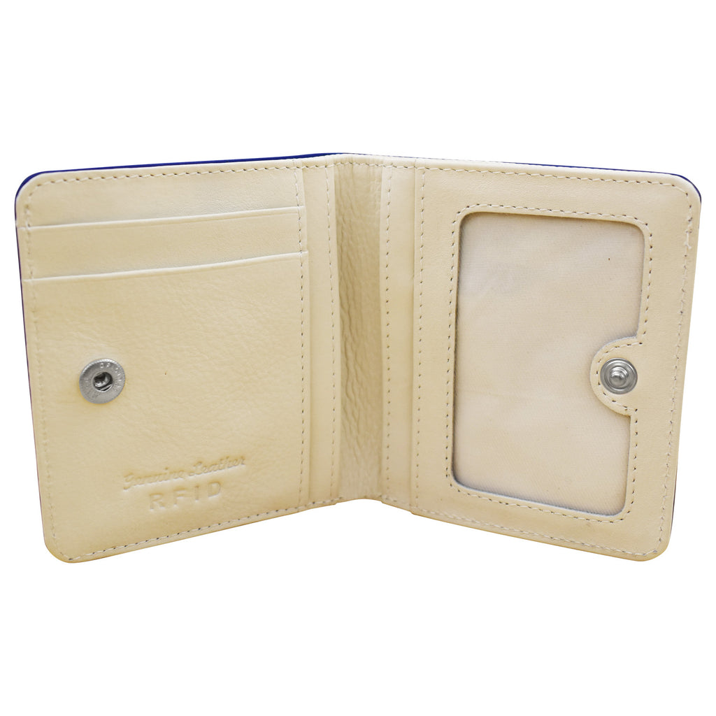 ili New York Bi-fold Mini Wallet Two Tone