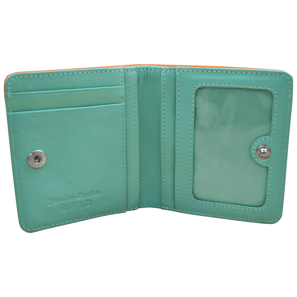 ili New York Bi-fold Mini Wallet Two Tone