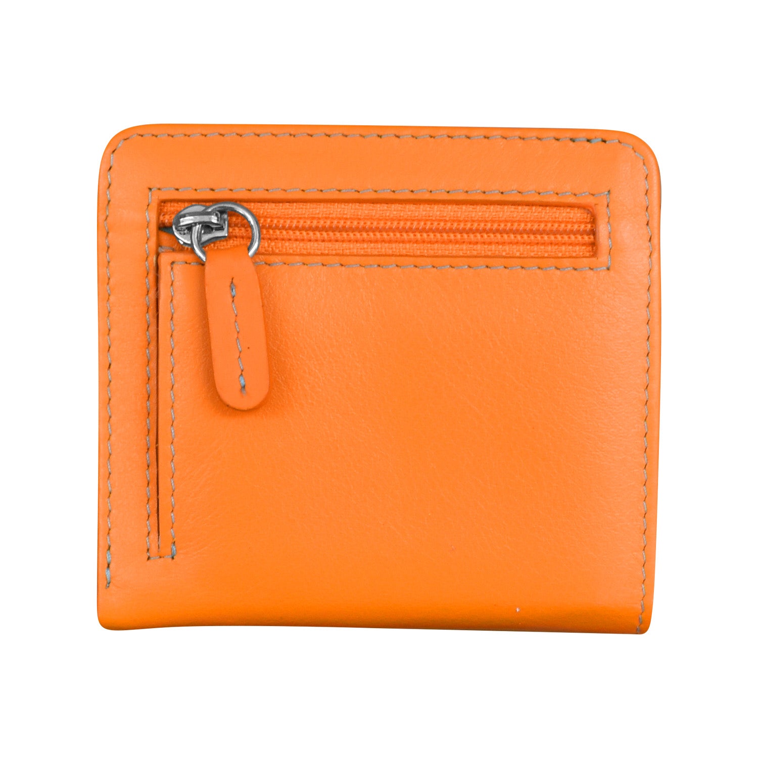 Ili RFID Mini Trifold Leather Wallet