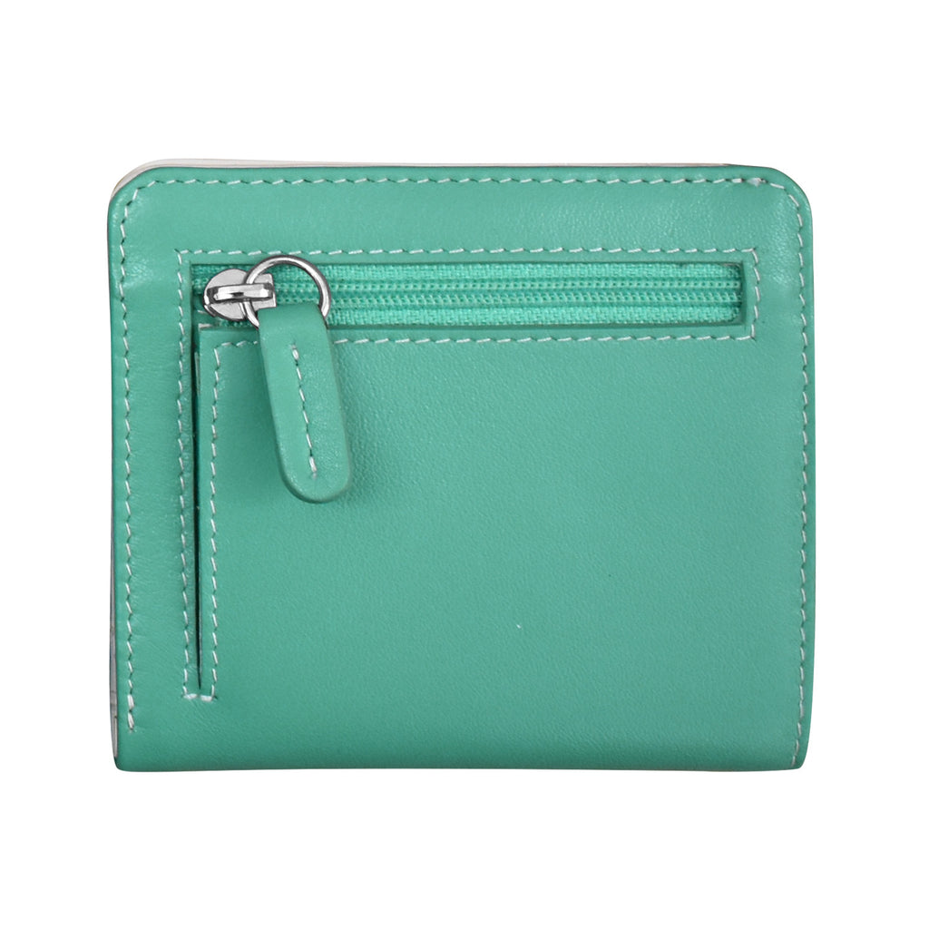 ili New York Bi-fold Mini Wallet Two Tone