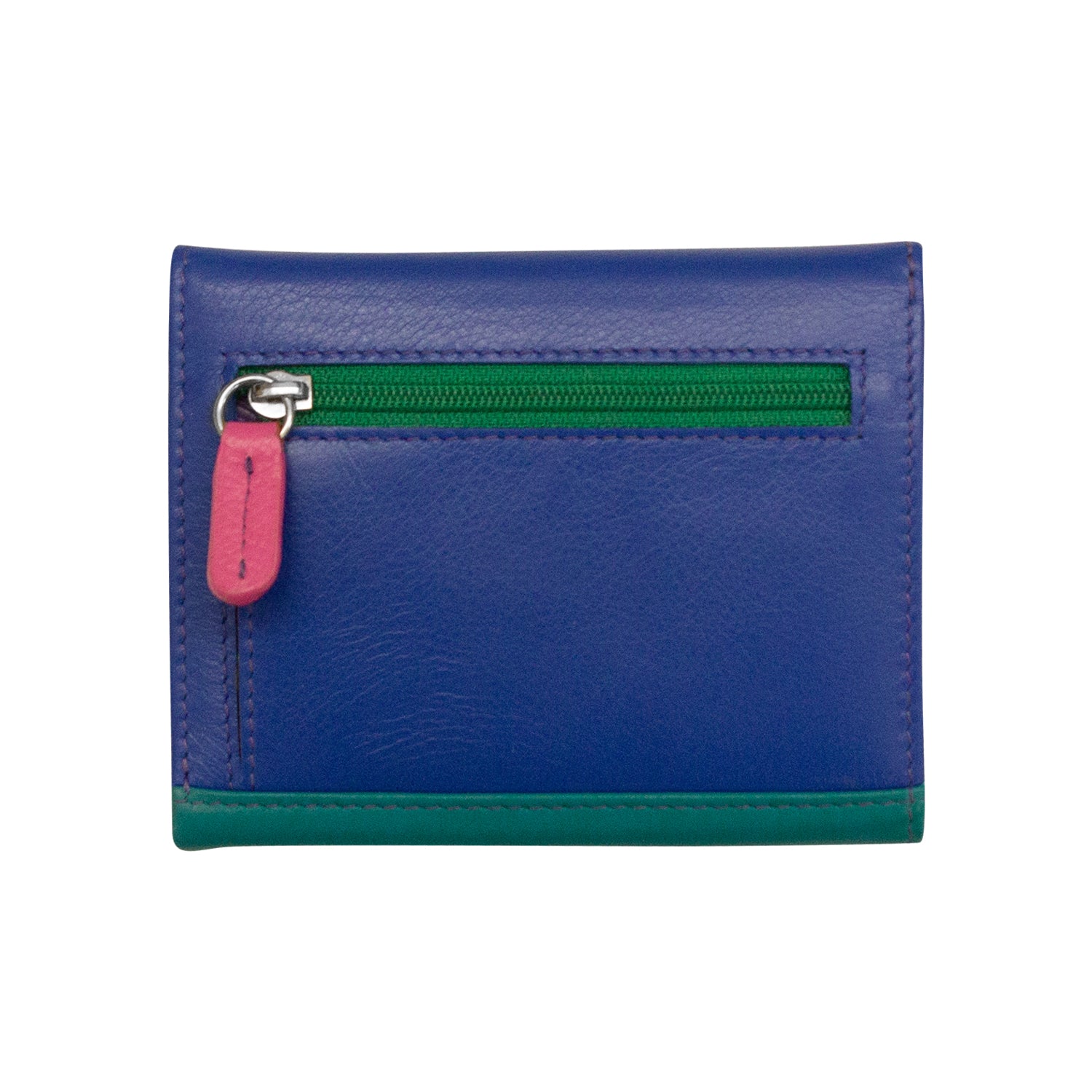 Color Block Tri-fold Mini Wallet – ili New York